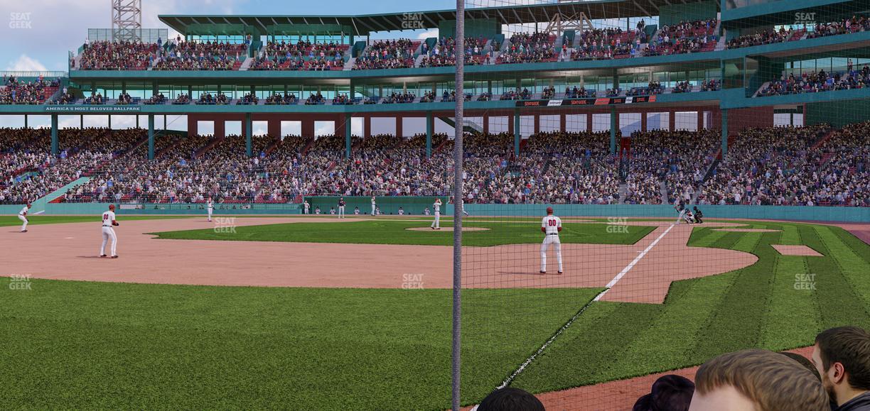 Fenway Park - Section Field Box Club 80 Seat View