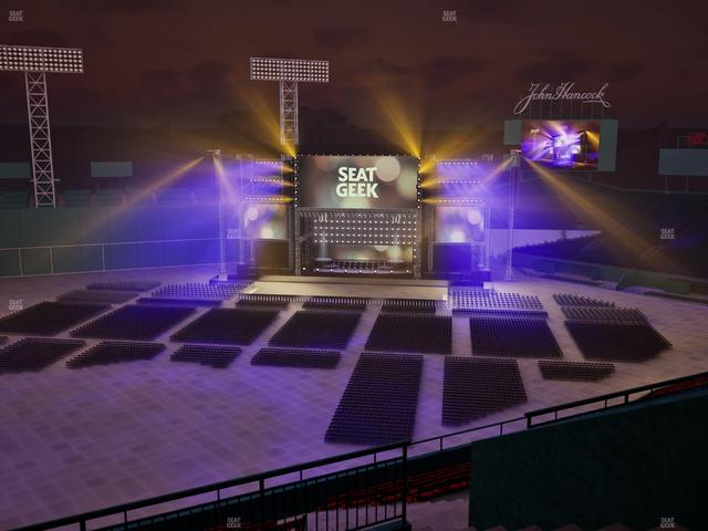 Fenway Park - Section First Base Pavilion Sro Seat View Fenway Park - Section First Base Pavilion Sro Seat View