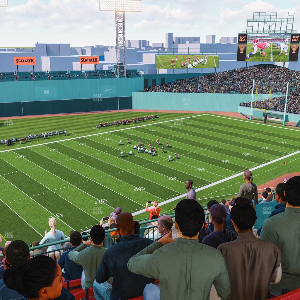 Fenway Park - Section First Base Pavilion Sro Seat View