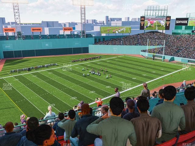 Fenway Park - Section First Base Pavilion Sro Seat View