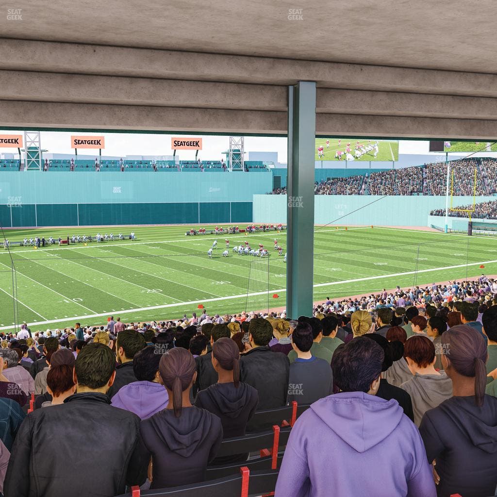 Fenway Park - Section First Base Sro Seat View