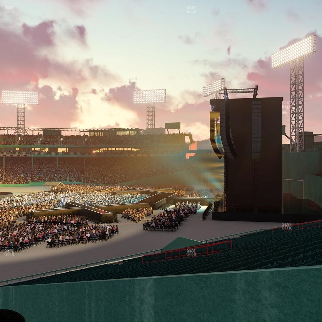 Fenway Park - Section Grandstand 1 Seat View