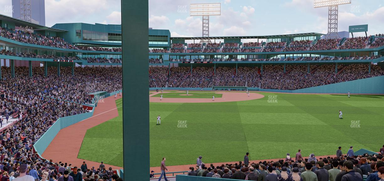 Fenway Park - Section Grandstand 1 Seat View