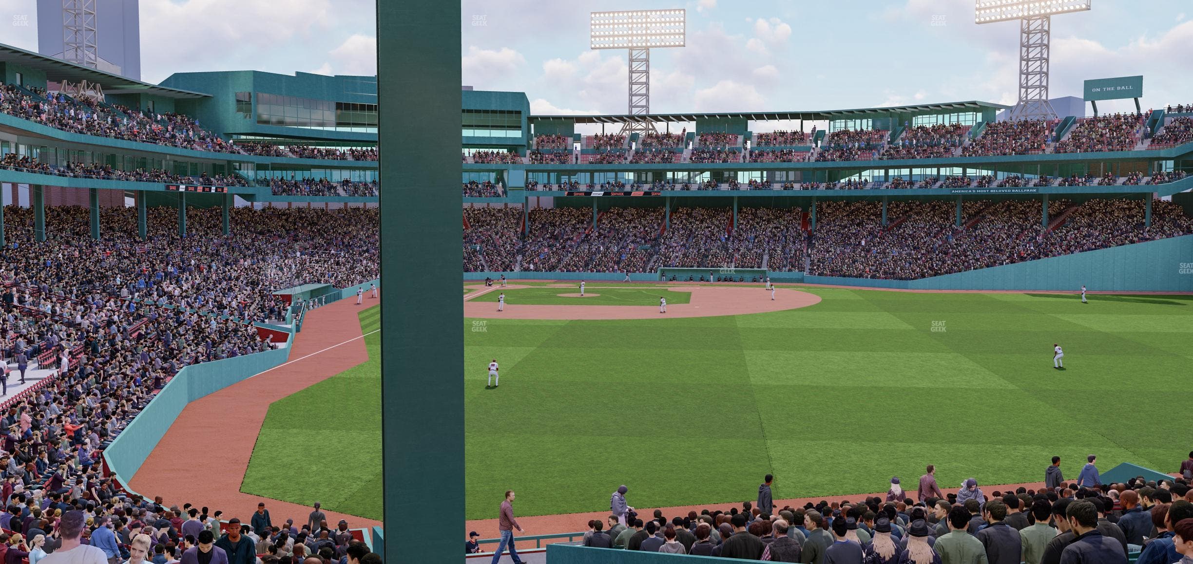 Fenway Park - Section Grandstand 1 Seat View