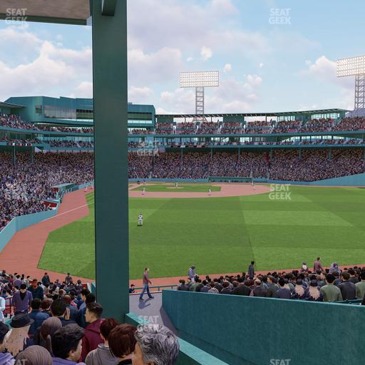 Fenway Park - Section Grandstand 1 Seat View