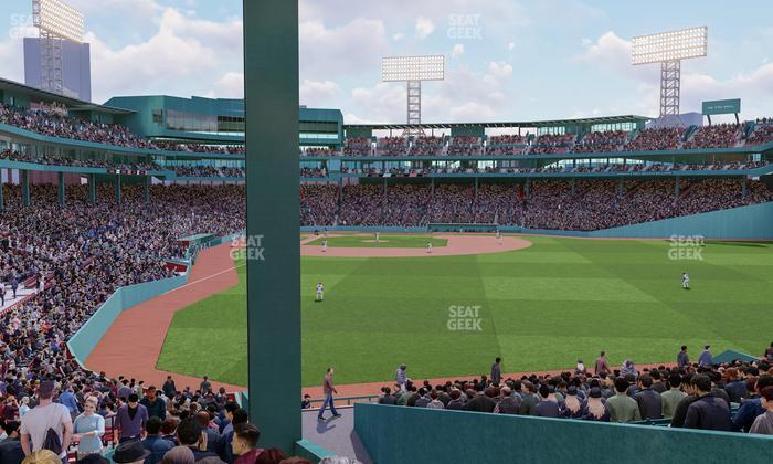 Fenway Park - Section Grandstand 1 Seat View
