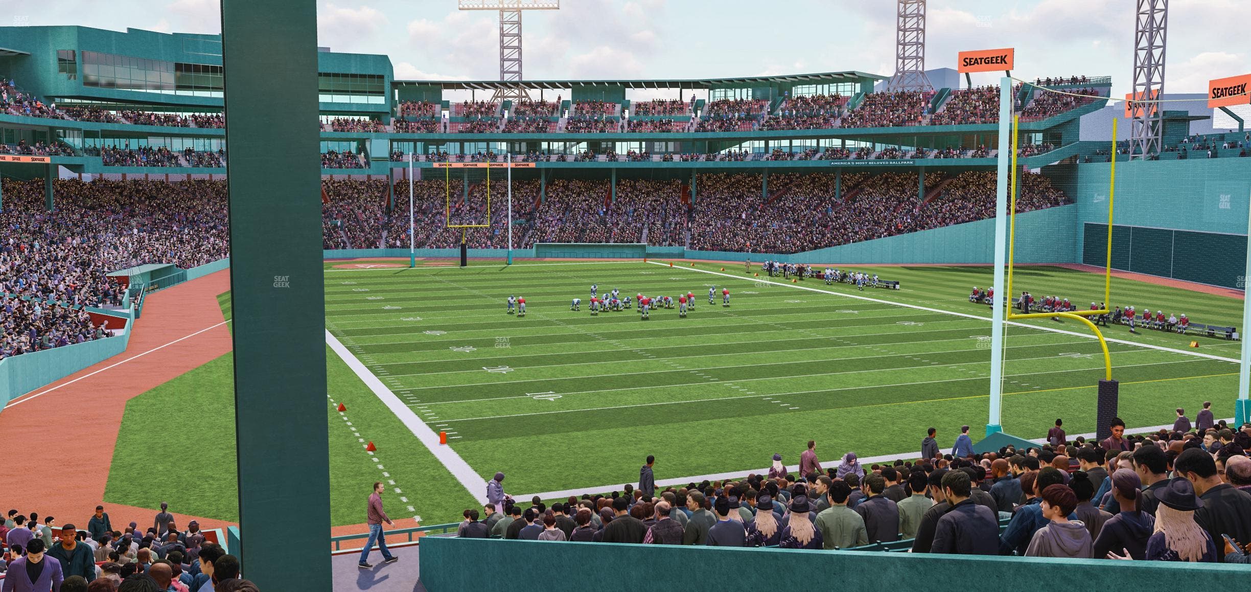 Fenway Park - Section Grandstand 1 Seat View