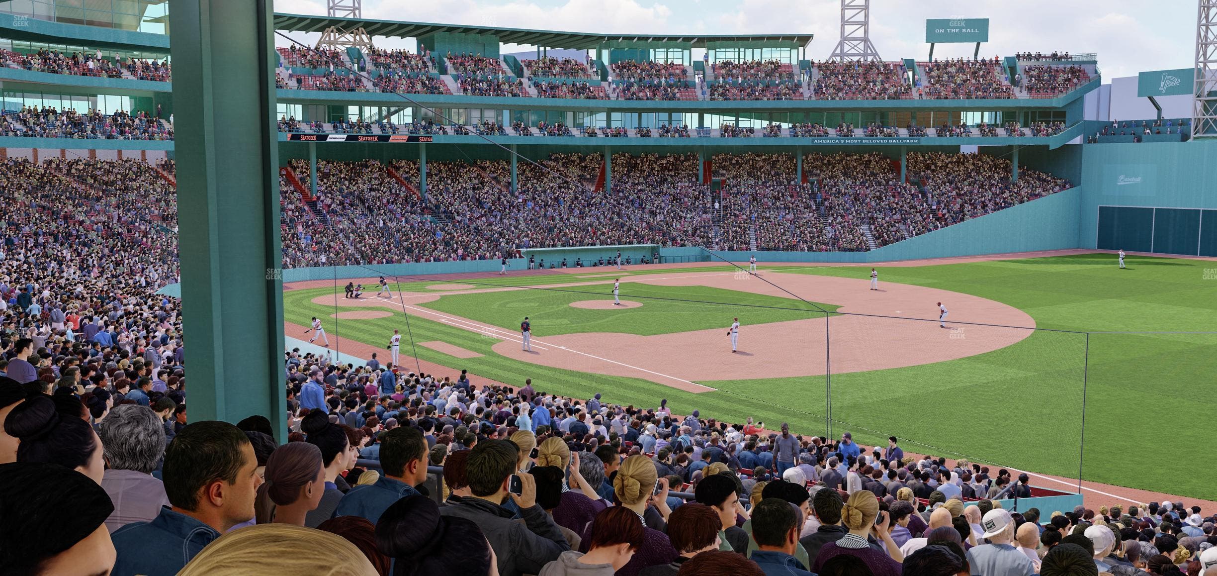 Fenway Park - Section Grandstand 10 Seat View