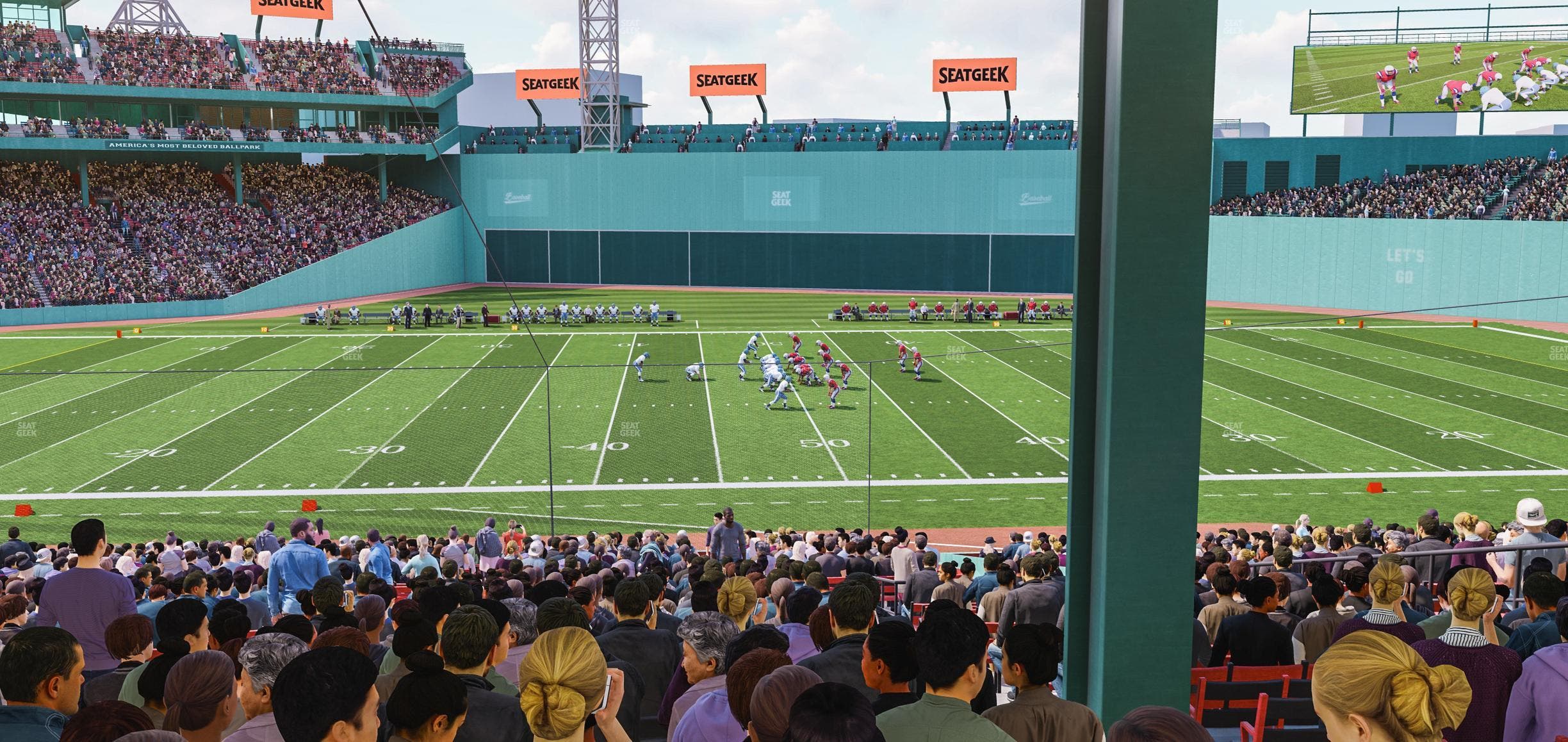 Fenway Park - Section Grandstand 11 Seat View