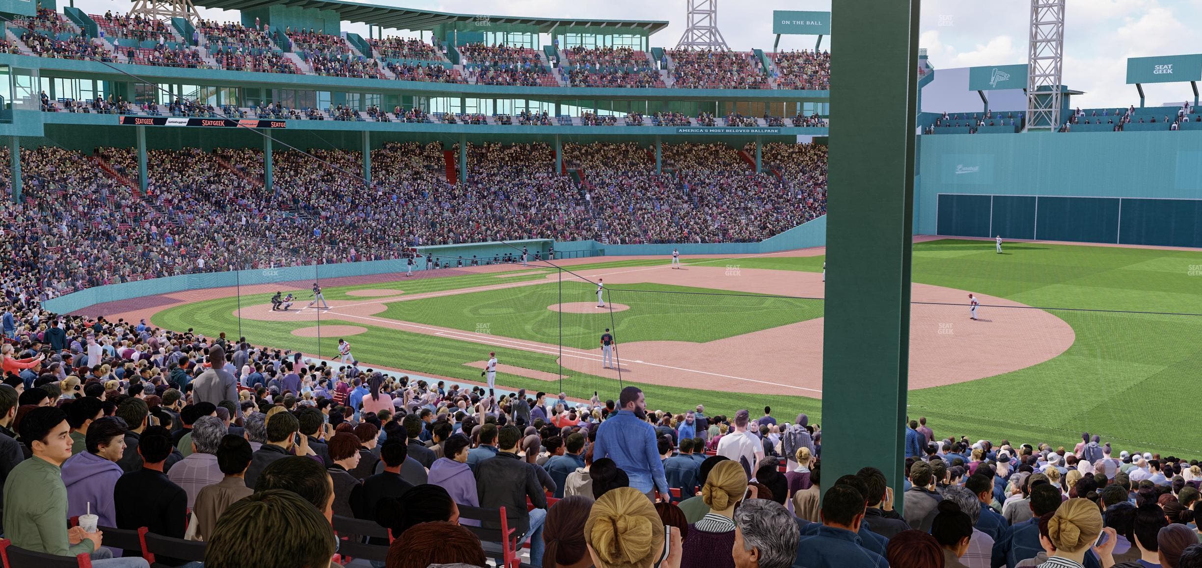 Fenway Park - Section Grandstand 12 Seat View