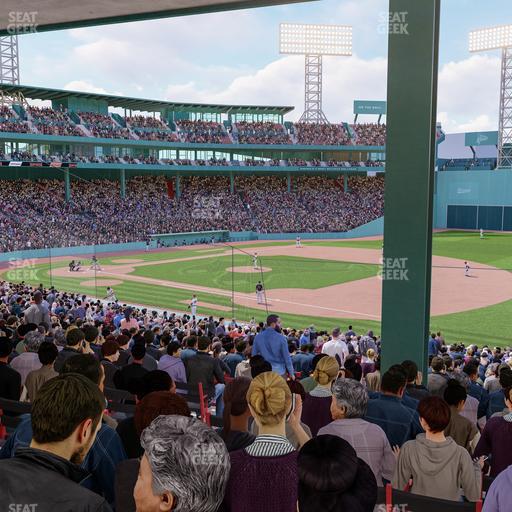 Fenway Park - Section Grandstand 12 Seat View