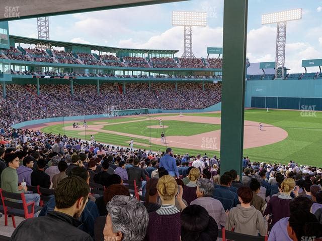 Fenway Park - Section Grandstand 12 Seat View