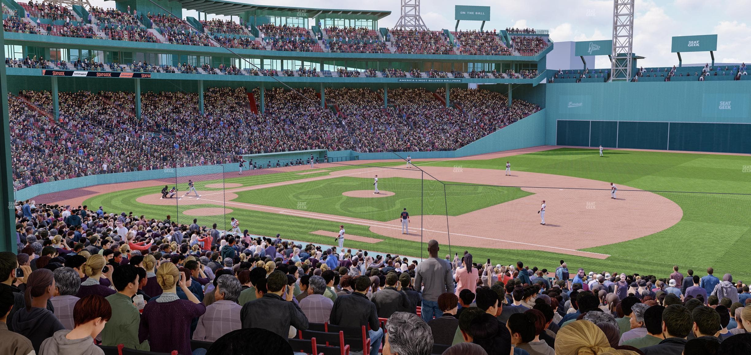 Fenway Park - Section Grandstand 13 Seat View