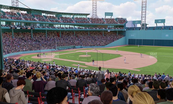 Fenway Park - Section Grandstand 13 Seat View