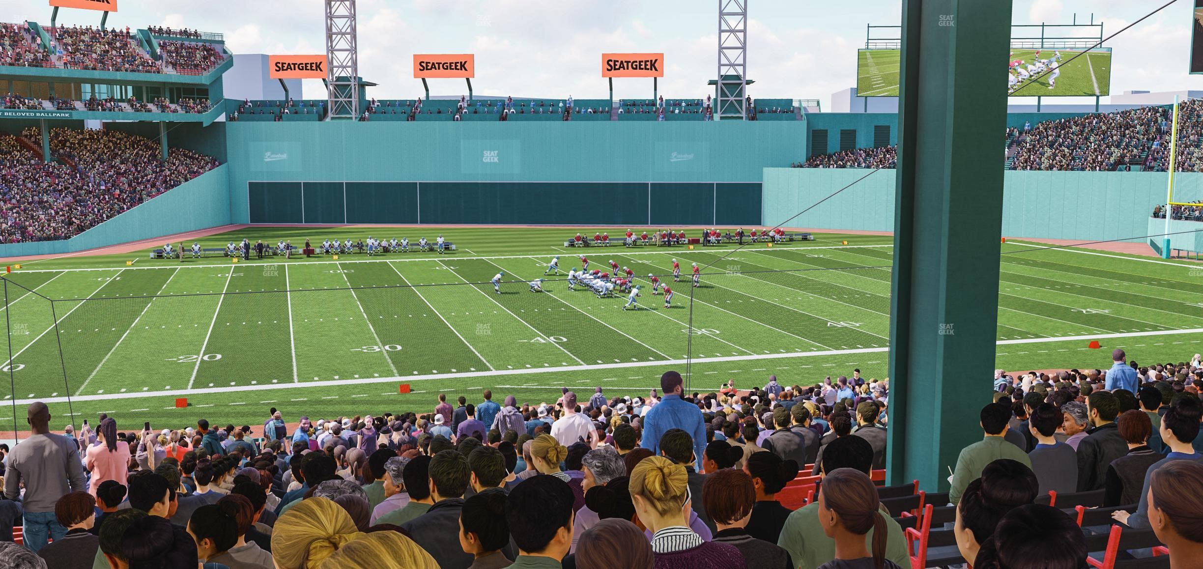 Fenway Park - Section Grandstand 13 Seat View