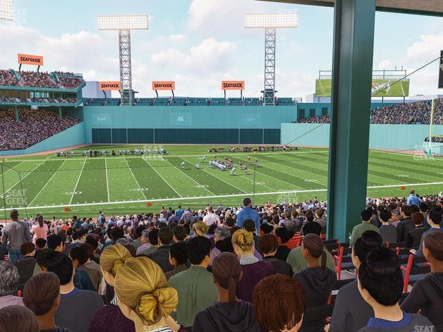 Fenway Park - Section Grandstand 13 Seat View