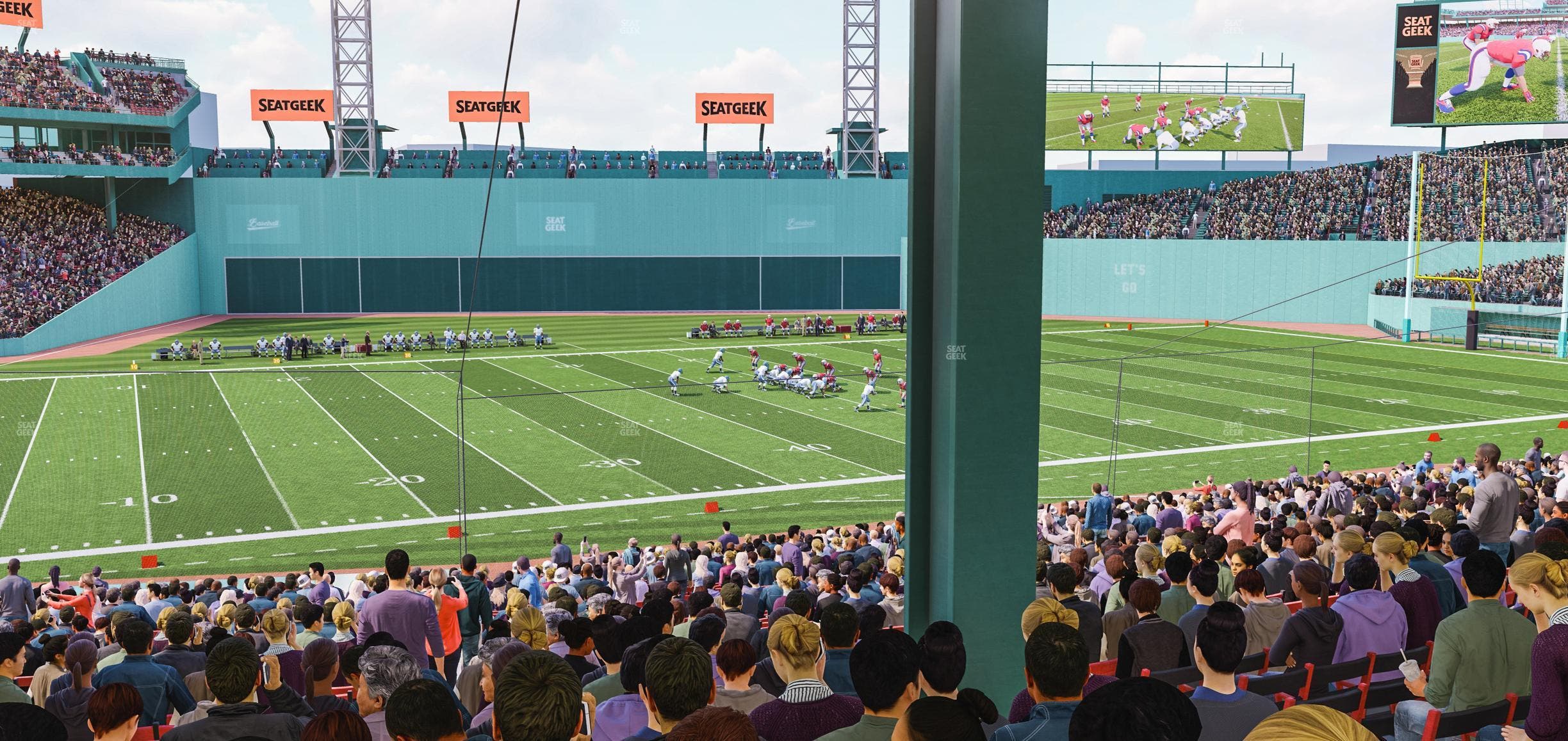 Fenway Park - Section Grandstand 14 Seat View