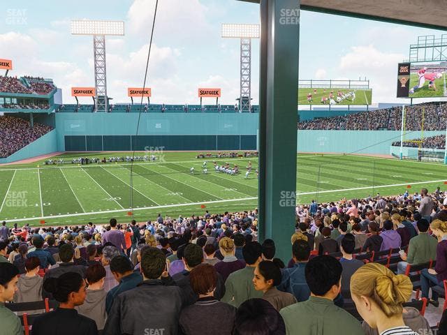 Fenway Park - Section Grandstand 14 Seat View