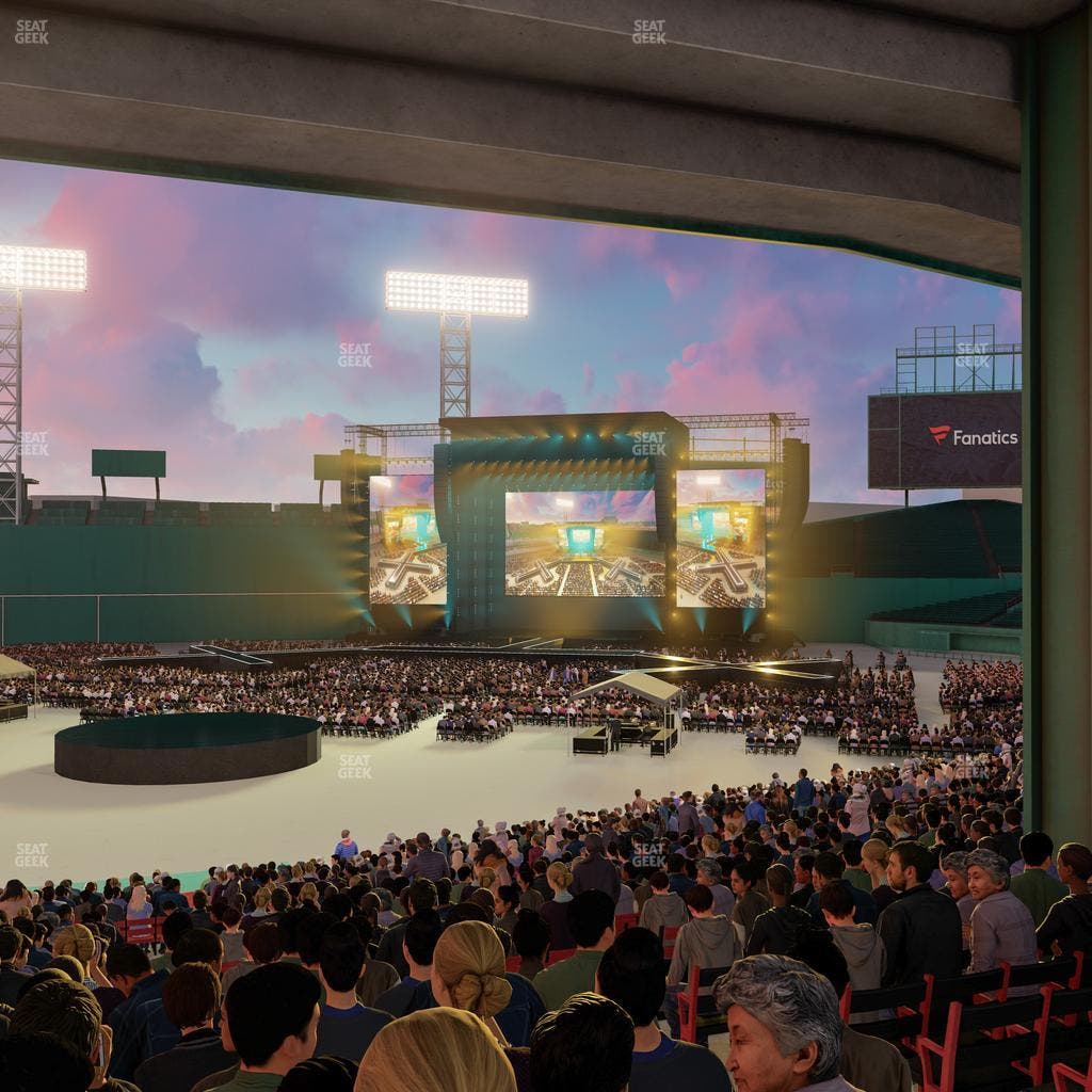 Fenway Park - Section Grandstand 14 Seat View