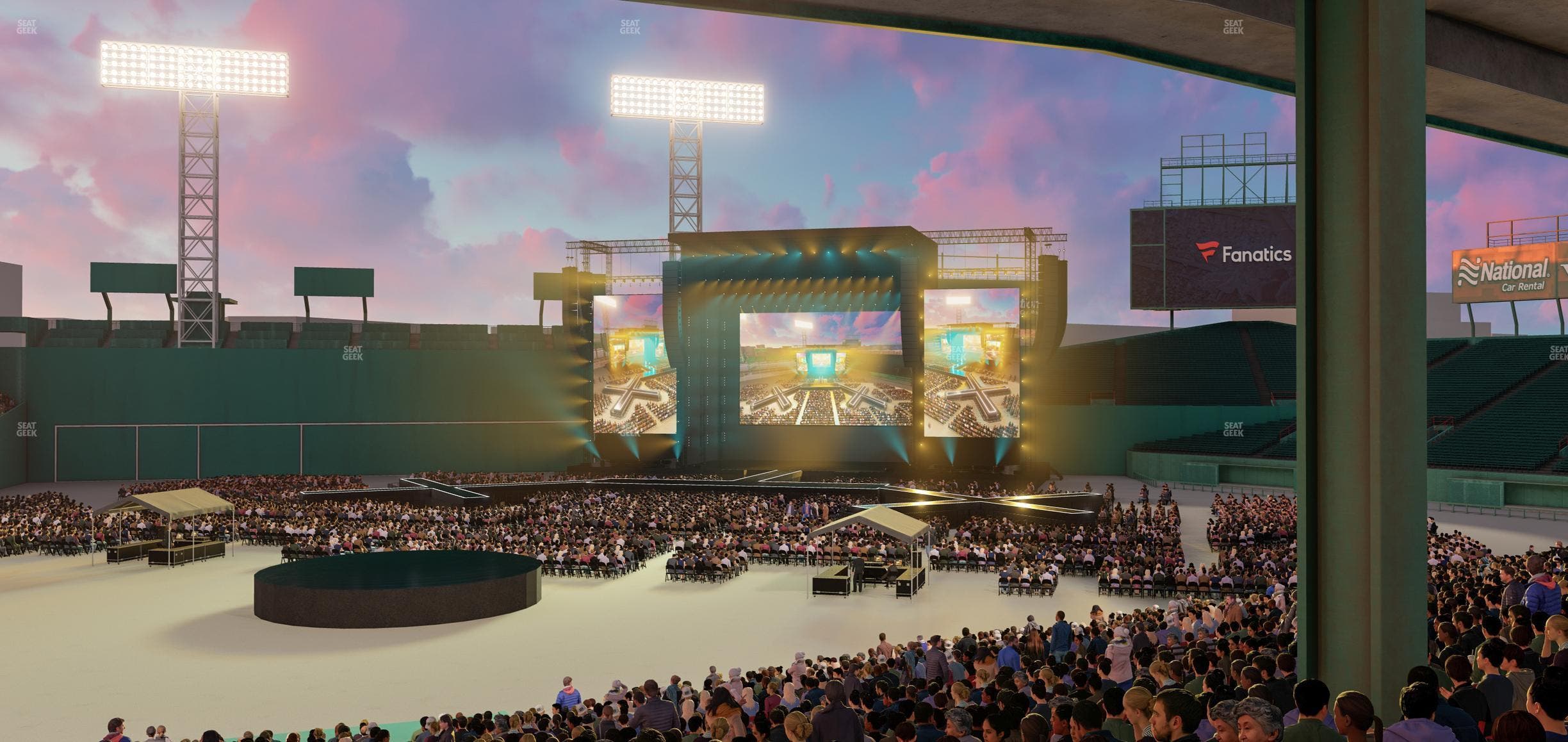 Fenway Park - Section Grandstand 14 Seat View