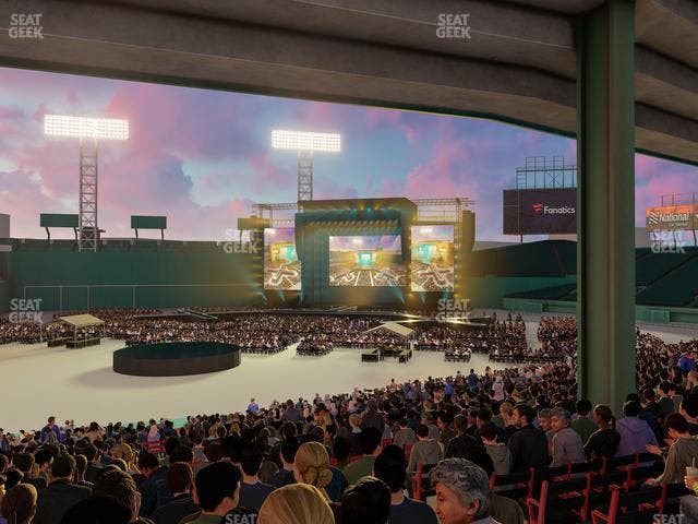 Fenway Park - Section Grandstand 14 Seat View