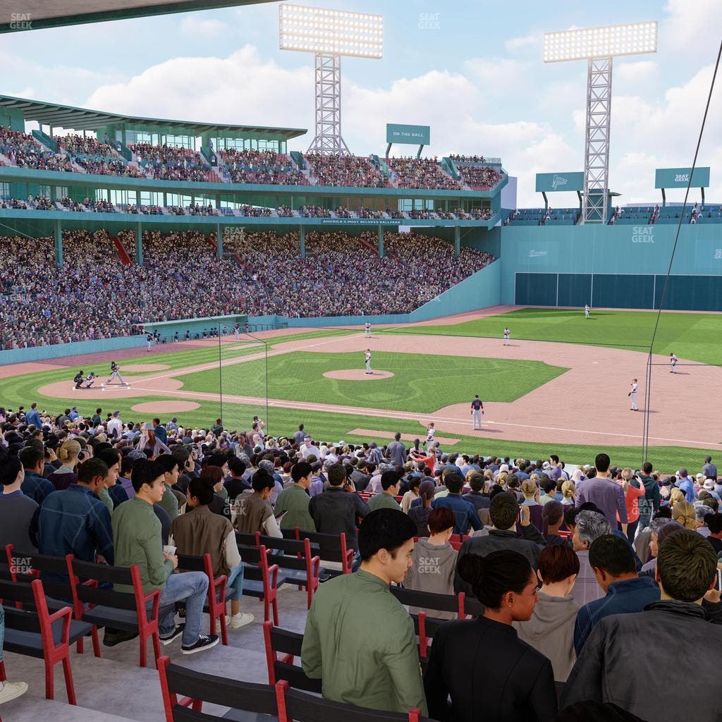 Fenway Park - Section Grandstand 14 Seat View