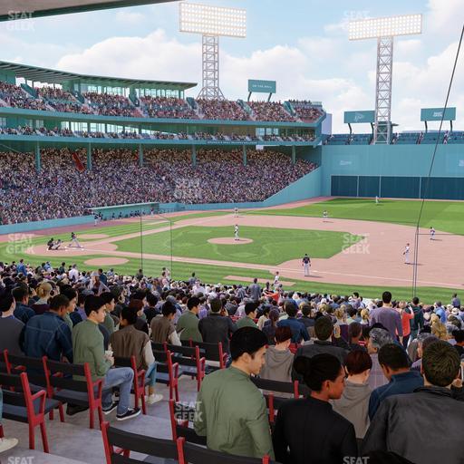 Fenway Park - Section Grandstand 14 Seat View