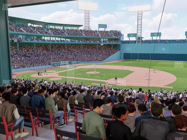Fenway Park - Section Grandstand 14 Seat View
