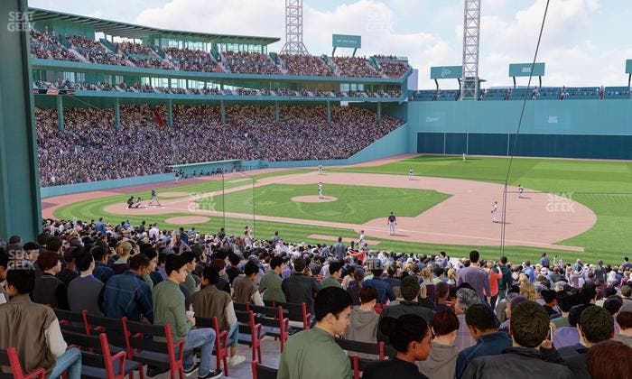 Fenway Park - Section Grandstand 14 Seat View
