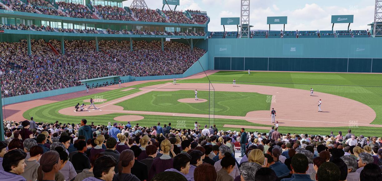 Fenway Park - Section Grandstand 15 Seat View