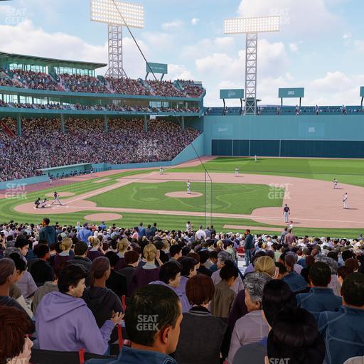 Fenway Park - Section Grandstand 15 Seat View