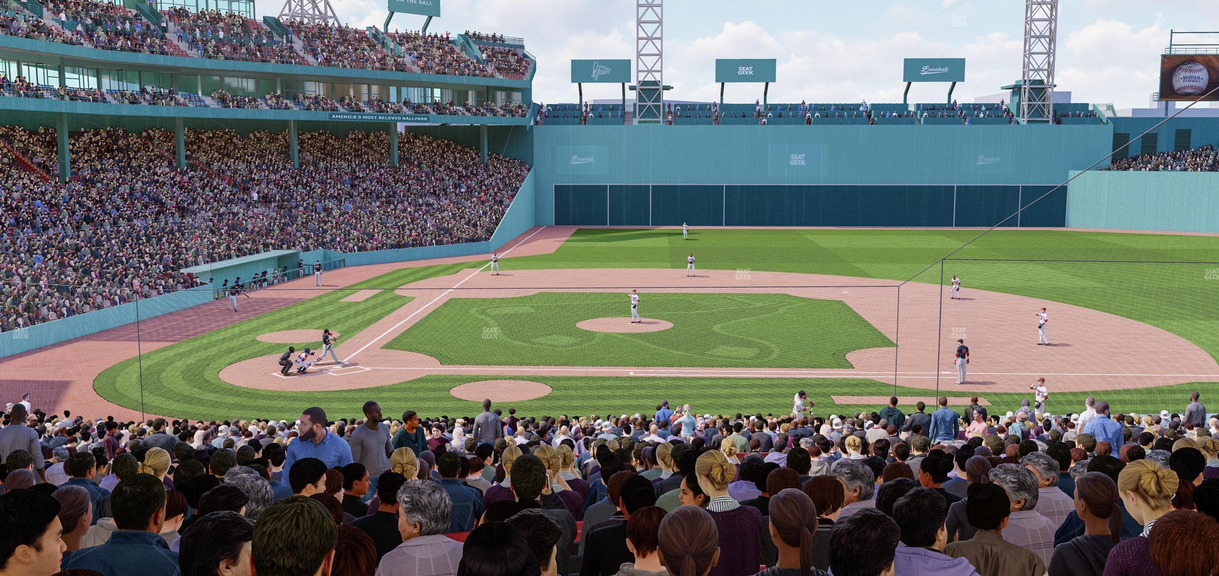 Fenway Park - Section Grandstand 16 Seat View