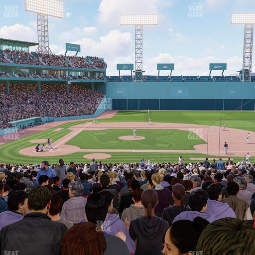 Fenway Park - Section Grandstand 16 Seat View