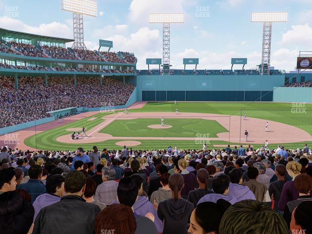 Fenway Park - Section Grandstand 16 Seat View Fenway Park - Section Grandstand 16 Seat View