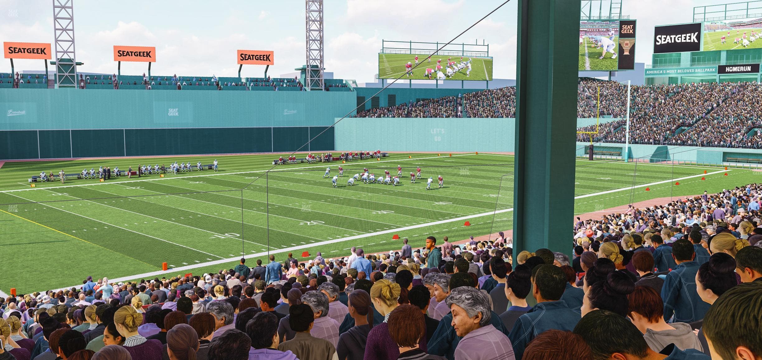 Fenway Park - Section Grandstand 16 Seat View