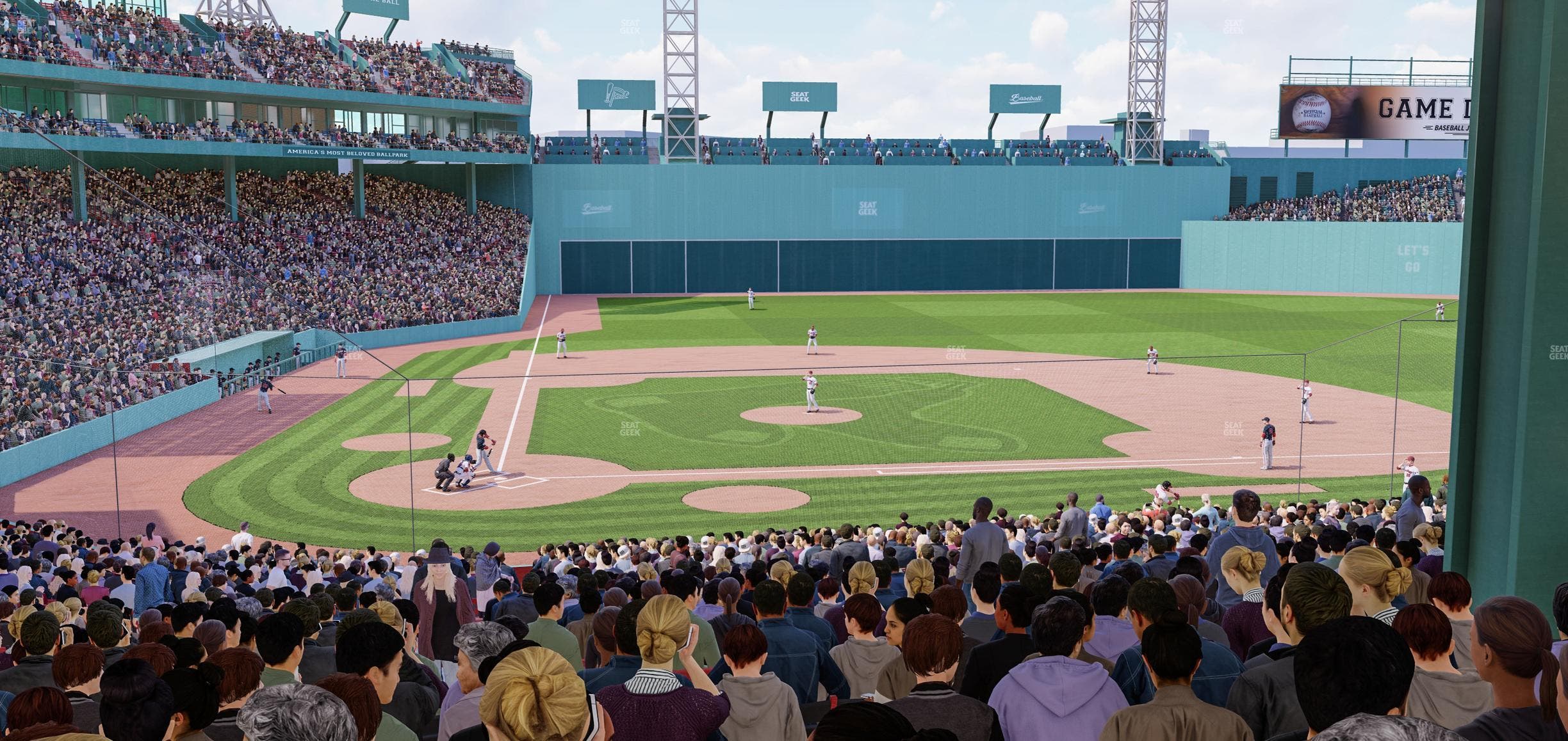 Fenway Park - Section Grandstand 17 Seat View