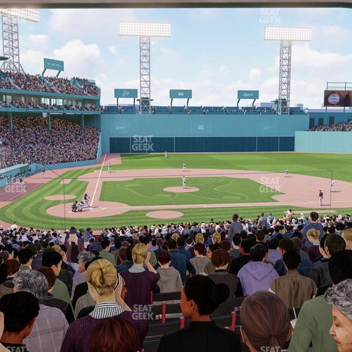 Fenway Park - Section Grandstand 17 Seat View