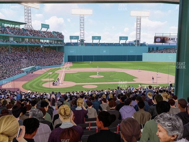 Fenway Park - Section Grandstand 17 Seat View
