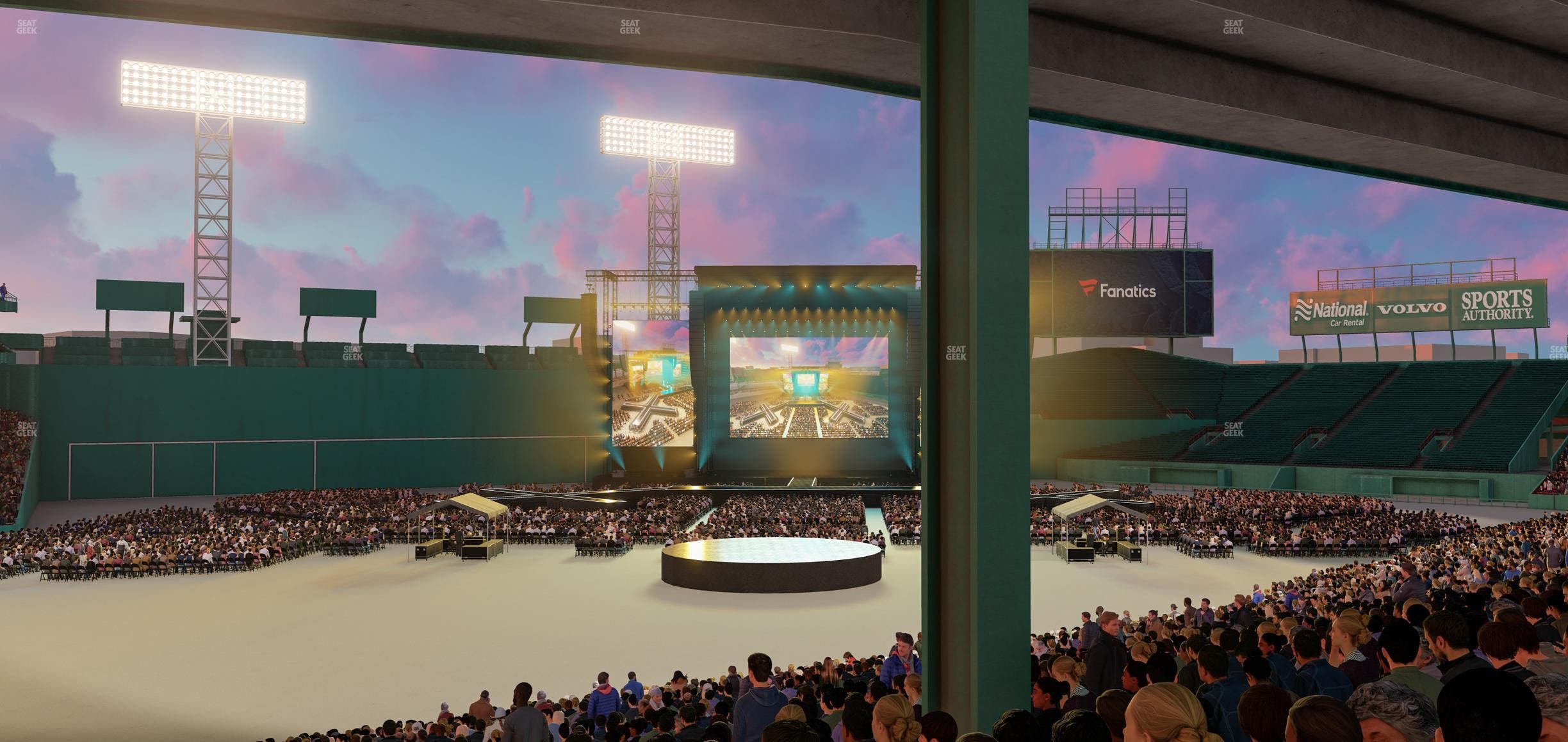 Fenway Park - Section Grandstand 17 Seat View