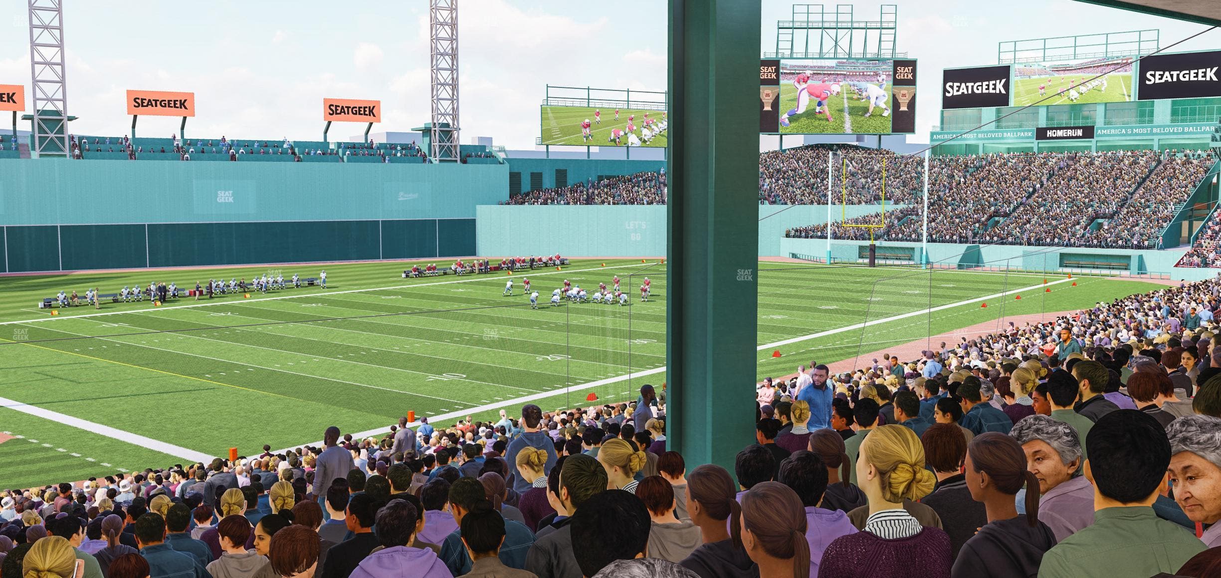 Fenway Park - Section Grandstand 17 Seat View
