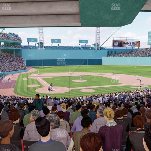 Fenway Park - Section Grandstand 18 Seat View