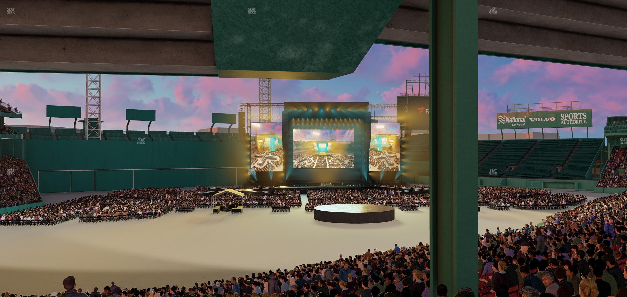 Fenway Park - Section Grandstand 18 Seat View