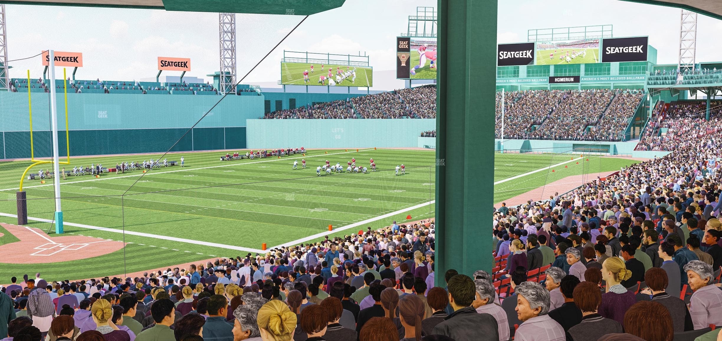 Fenway Park - Section Grandstand 18 Seat View