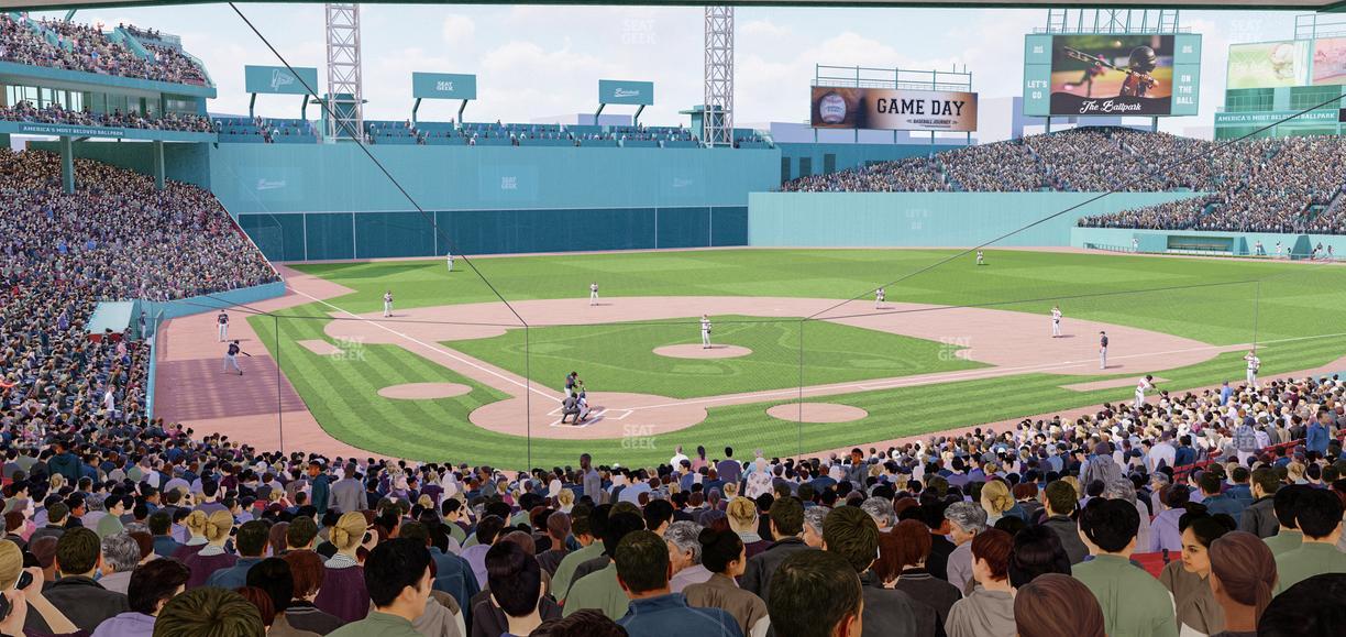 Fenway Park - Section Grandstand 19 Seat View
