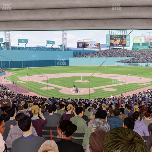 Fenway Park - Section Grandstand 20 Seat View