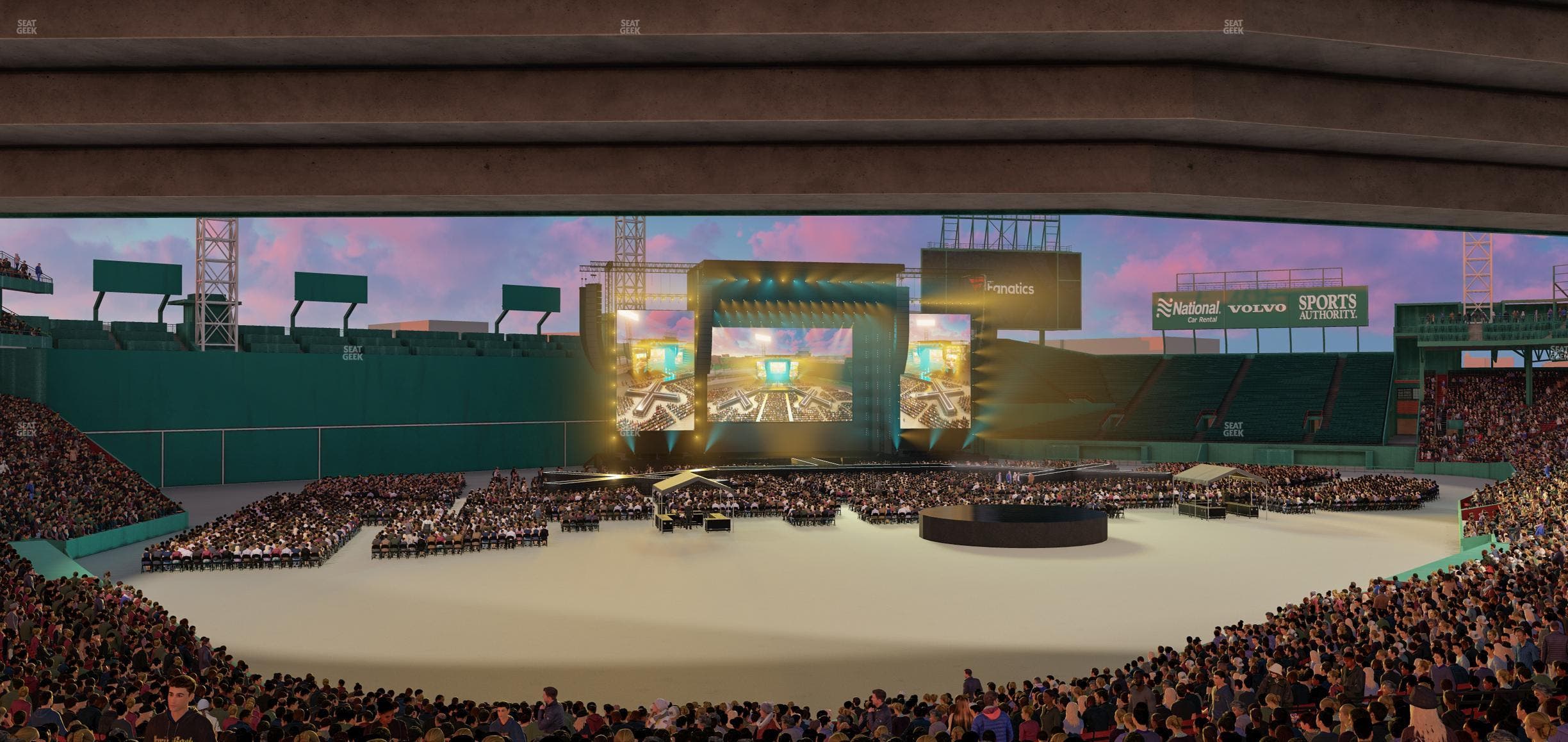 Fenway Park - Section Grandstand 20 Seat View
