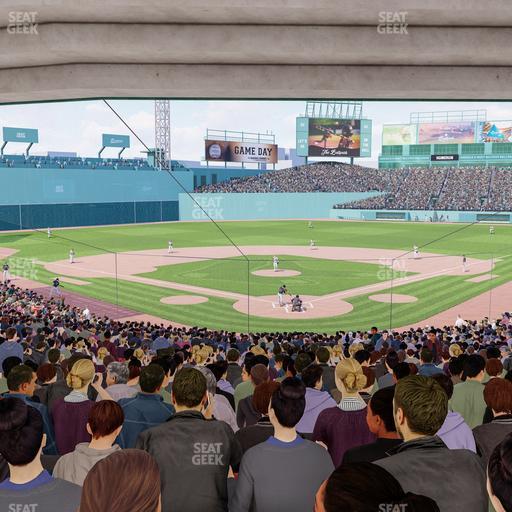 Fenway Park - Section Grandstand 21 Seat View