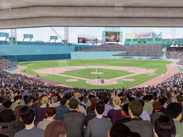 Fenway Park - Section Grandstand 21 Seat View