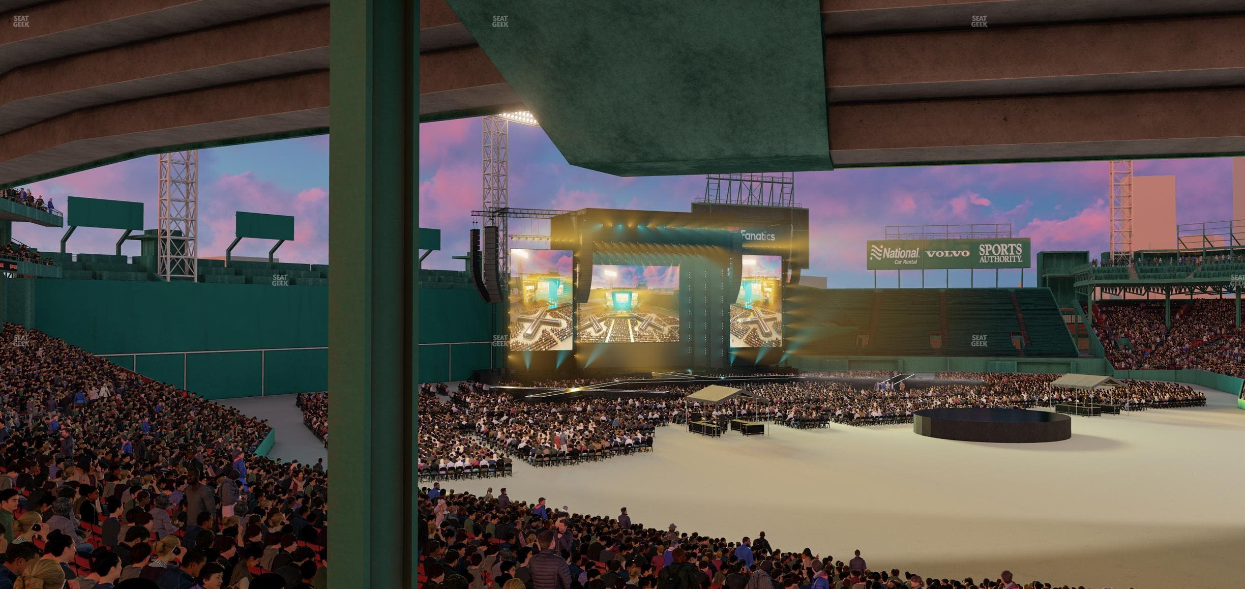 Fenway Park - Section Grandstand 23 Seat View