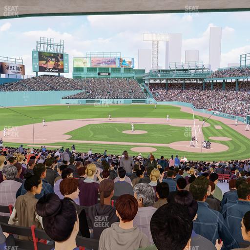 Fenway Park - Section Grandstand 24 Seat View